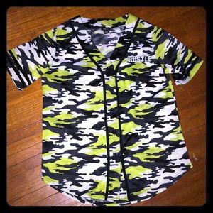 Green camo Jersey